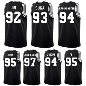 BT21 Arirang 2026 Basketball Jersey Tank Top - Unisex Sleeveless JIN SUGA RM J-HOPE JIMIN V Jungkook Kpop Graphic Summer Streetwear