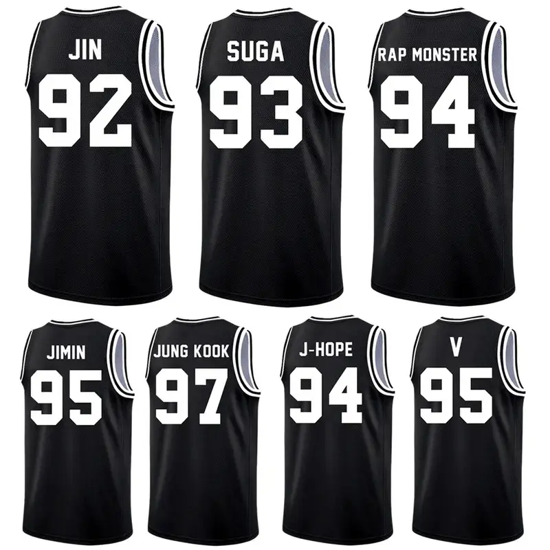 BT21 Arirang 2026 Basketball Jersey Tank Top - Unisex Sleeveless JIN SUGA RM J-HOPE JIMIN V Jungkook Kpop Graphic Summer Streetwear