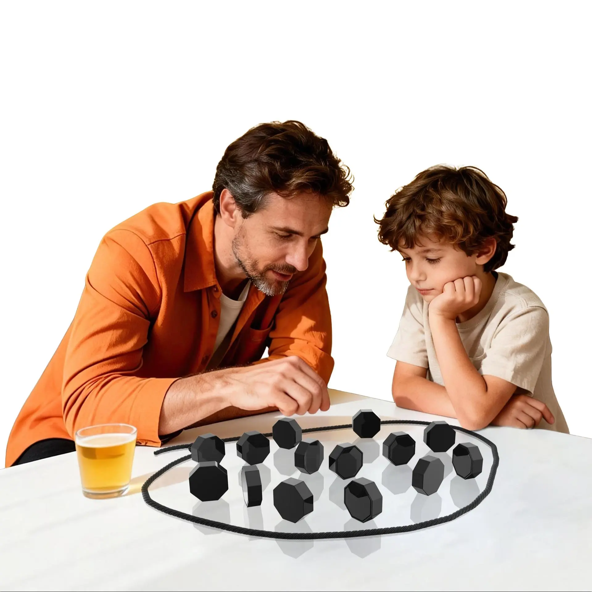 Magnetic Effect Board Game Training Parent-Child Interaction Focus Chess Party Activity Educational Fun Logic Children Toy Battle Strategy Board Games Tabletop Games Board Games for Family Night