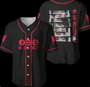 Vintage Bangtan Arirang World Tour Baseball Jersey - K-Pop Aesthetic Streetwear - Army Concert Merch - Retro Oversized Mesh Jersey