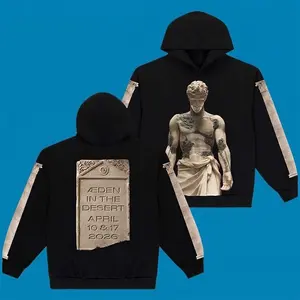 Anyma Festival Indio California Coachella Graphic Hooded Sweatshirt Classic Unisex Hoodie Premium Polyester Knit Regular Fit Streetwear for Fashion Lovers