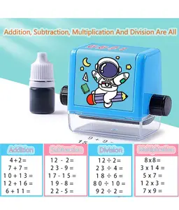 DIGITAL TEACHING STAMPS FOR ADDITION SUBTRACTION MULTIPLICATION DIVISION AND FILLER, SCHOOL STAMP, BACK TO SCHOOL