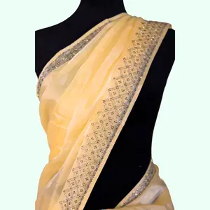 Angelic Yellow Saree