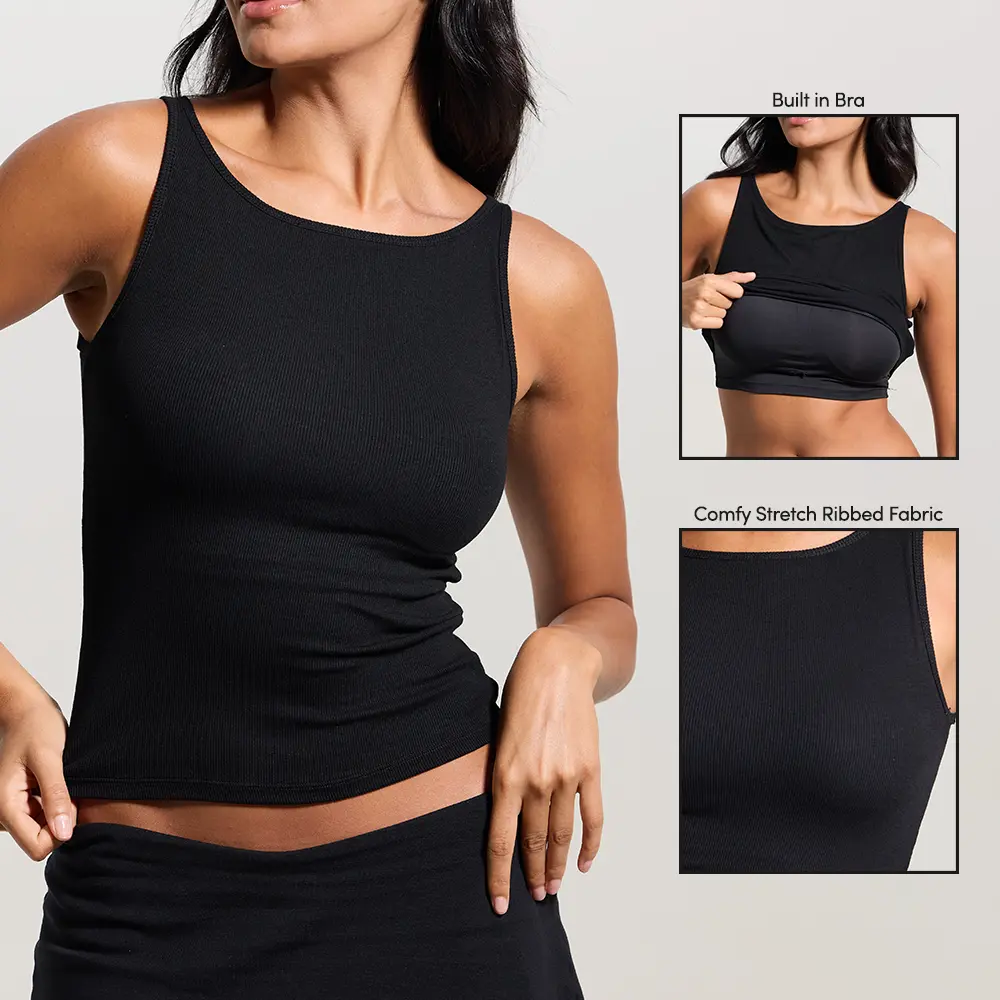klassy Ribbed Dainty Boat Neck Brami - Casual Top for Women, Stretchy Fabric, Essential Womenswear klassy Ribbed Dainty Boat Neck Brami - Casual Top for Women, Stretchy Fabric, Essential Womenswear