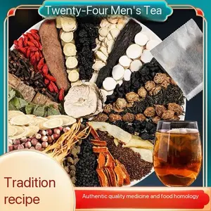 Chinese Kung Fu Tea Cistanche deserticola Epimedium Cynomorium Polygonatum Maca Ginseng Wolfberry Mulberry Kidney Tea Beverage herbal tea treasure Herbal Detox Kidney and Liver Health Herbal Tea