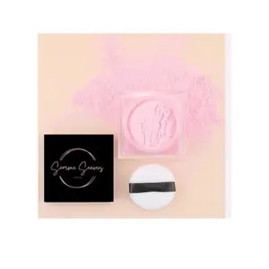 Cosmetics Makeup Pink Loose Setting Powder