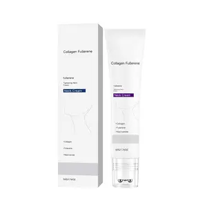 Firming Collagen Neck Cream with 5 Full Coverage Massage Rollers, HA & Vitamin C+E Complex, Erases Wrinkles, Lifts Double Chin, Reduces Facial Edema, Ideal for Crepey Wrinkled Skin