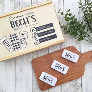 PERSONALIZED, Custom Printed Dominoes Set