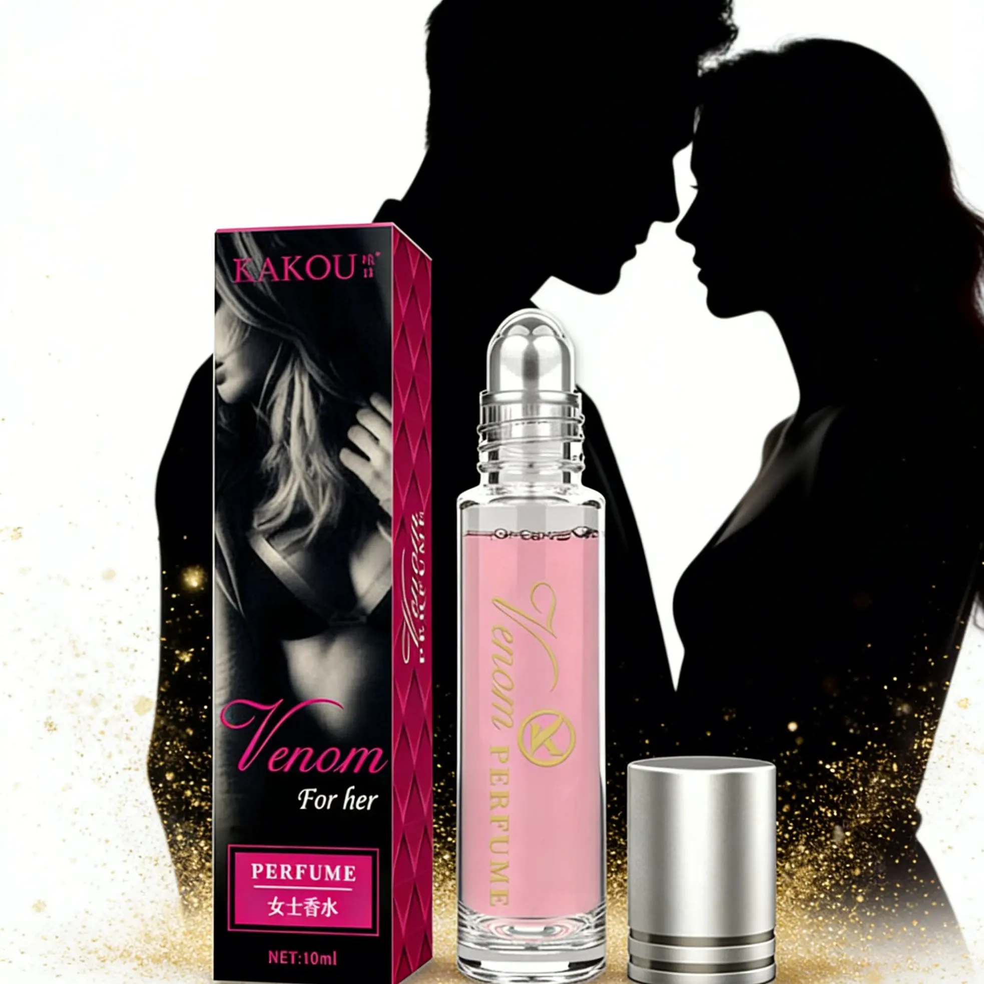 Women Pheromone Perfume, Long Lasting Roll on Cologne, Aromatic Fruity Floral Fragrance, Floral Fragrance Blend, Portable Perfume for Attracting Men, Specially Designed for Women, Floral Blend Aroma, Floral Scent Fragrance, Body Perfume