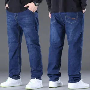 Men’s Plus Size Jeans – Shop 2025 New Spring Collection, Loose Fit, Mid-Rise Waist, Stretch Denim