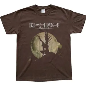 Vintage Death Note Y2K Anime T-Shirt - Vintage Graphic Tee – Menswear & Womenswear – Streetwear Tops – Casual Cotton Crewneck Shortsleeve T-shirt