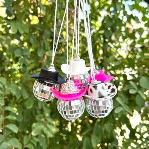 Mary Kathryn Design Disco Ball Car Charm