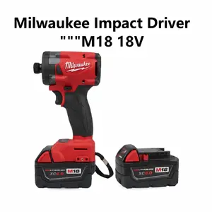 Milwaukee M18 1/4 Inch Impact Driver 300Nm Brushless Cordless Fastening Power Tool Compact Design