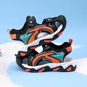 Casual Fashion Unisex Outdoor Functional Sandals — Impact-Resistant Toe Protection, Non-Slip, Wear-Resistant Soft Sole, Summer Beach Shoes for Boys