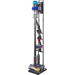 VEVOR Vacuum Stand, Compatible with V6 V7 V8 V10 V11 V15, Stable Vacuum Stand Holder with 6 Hooks for DC30 DC31 DC34 DC35 DC58 DC59 DC62 D74 Cordless Upright Vacuum Cleaners AccessoriesVEVOR Super Brand Day