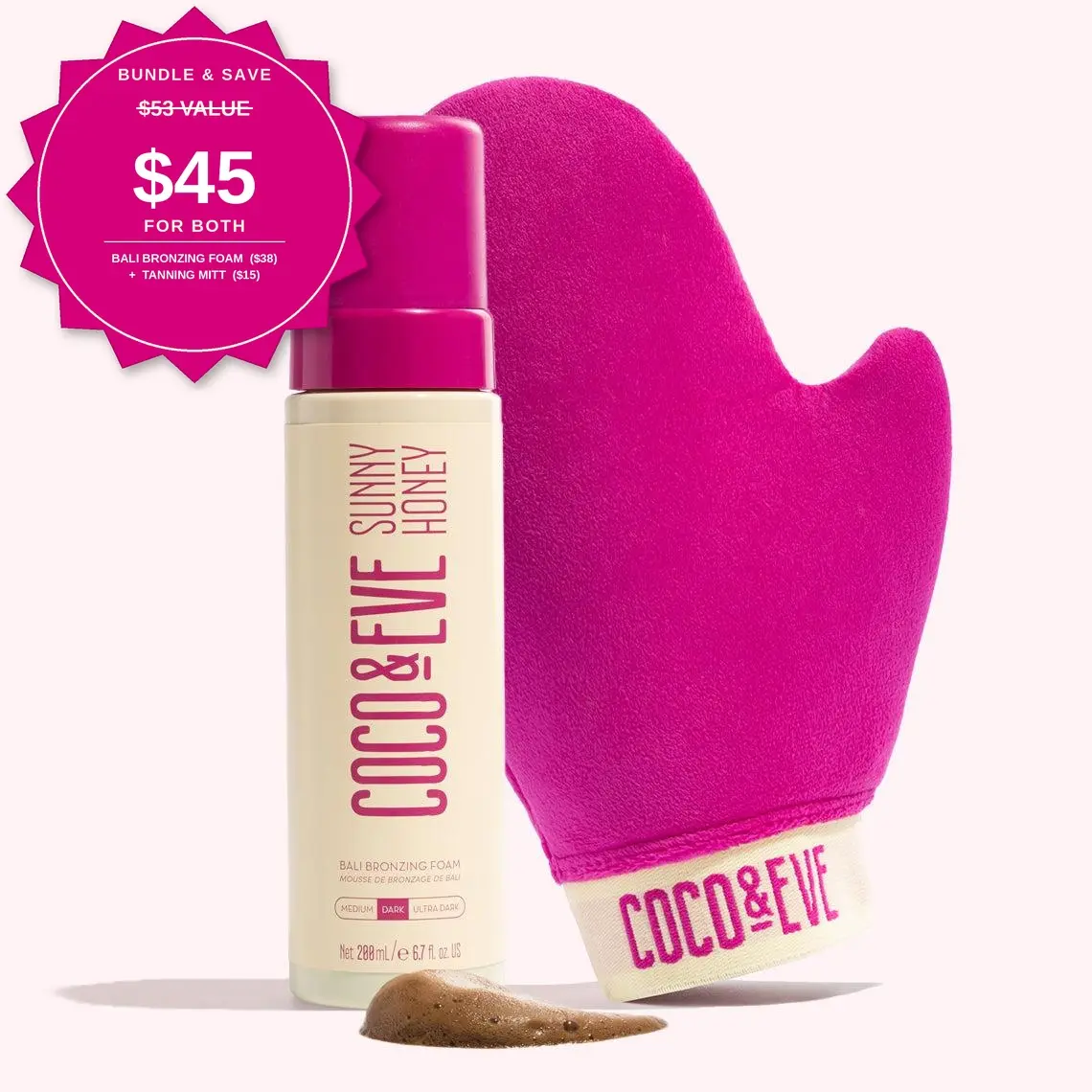 Bali Bronzing Foam + Mitt Set Bali Bronzing Foam + Mitt Set