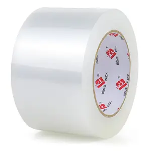 3 inch Wide Clear Packing Tape, 3 inch x 110 Yards (330ft), Industrial Grade 3'' Heavy Duty Shipping Tape Refills for Box Office Moving, Packaging and Mailing