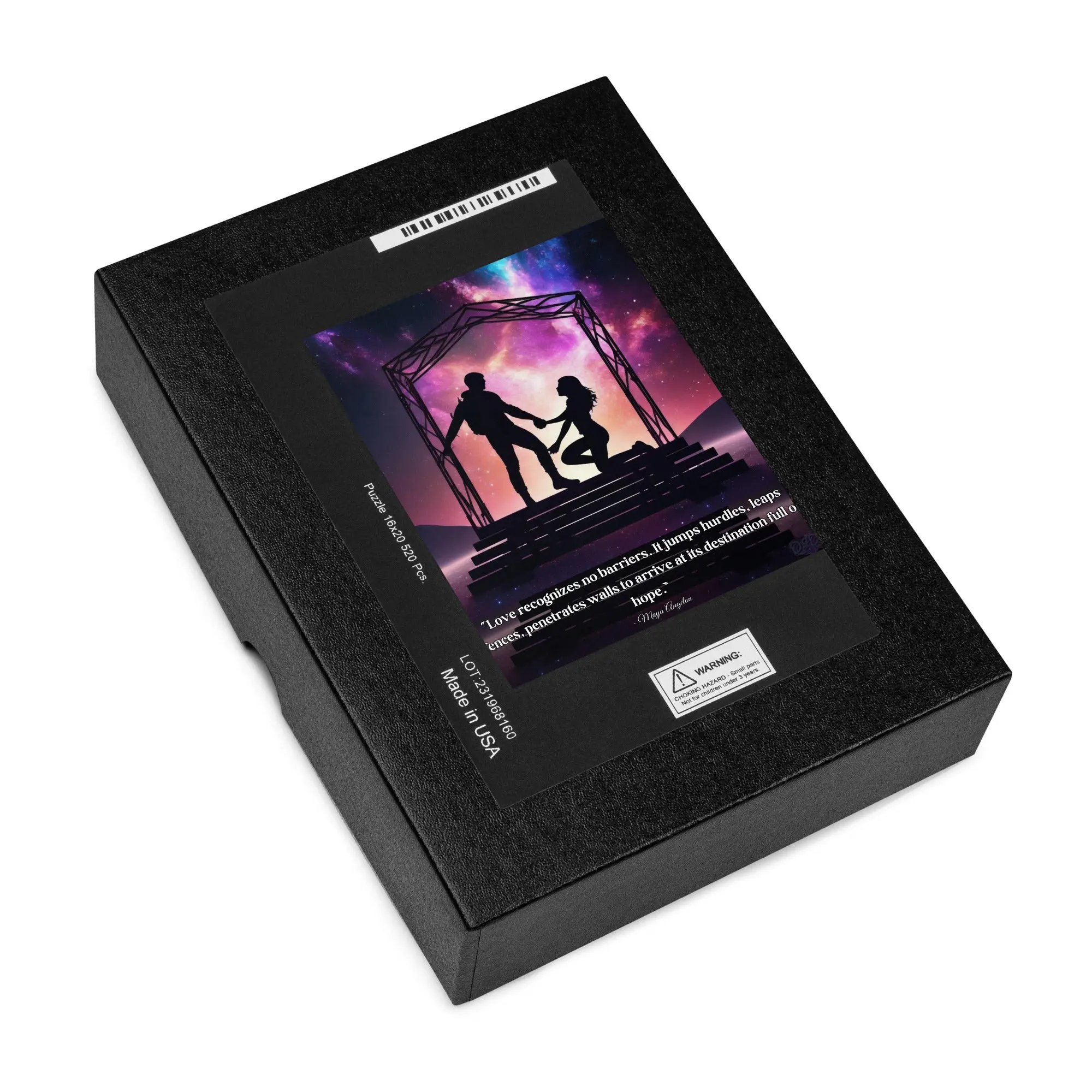 Boundless Love HD Jigsaw - Black Jigsaw Puzzle with Scary Theme Design