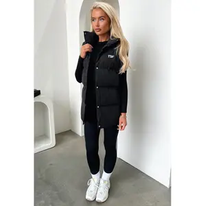 Sabre Puffer Vest - Black