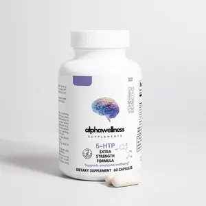 5-HTP Extra Strength Formula for Emotional Balance and Mental Health - 60 Capsules - Supplement, Fitness Healthcare