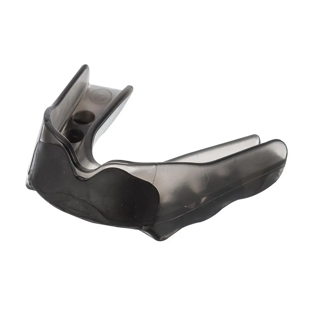 Pro Boil-and-Bite Teeth Mouthguard for Martial Arts - Custom Mouthguard Molding, Personal Fit, Built-in Bumpers, Shock Absorption, Integrated Breathing Channel, Braced Athletes Mouthpiece