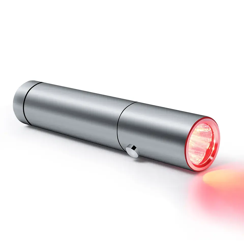 ideal for treating acute joint & muscle pain due to its deep penetration into the body.  The Red Light Torch can be used on animals and pets for various treatments acupuncture needle facial care tool Black skincare tools Comfort
