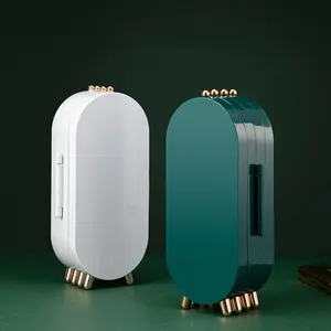 Summer Foldable Jewelry Storage Box, Jewelry Storage Unit, Durable Jewelry Case, Home Display Stand for Earrings Rings Necklaces, Casual Style