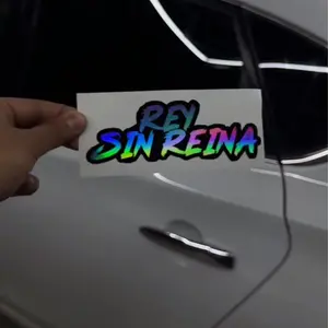 Rey Sin Reina Car Sticker High Quality Adhesive Vinyl Decal for Vehicle Exterior Decoration 6in 8in 10in