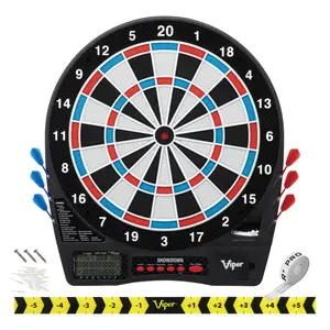 Viper Showdown Electronic Dartboard, 15.5" Regulation Target Scoring Options Bright Display