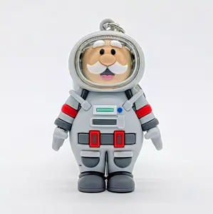 Llavero (Keychain) Dr. Simi Astronauta - Collectible Figura with Astronaut Design and Fun Face
