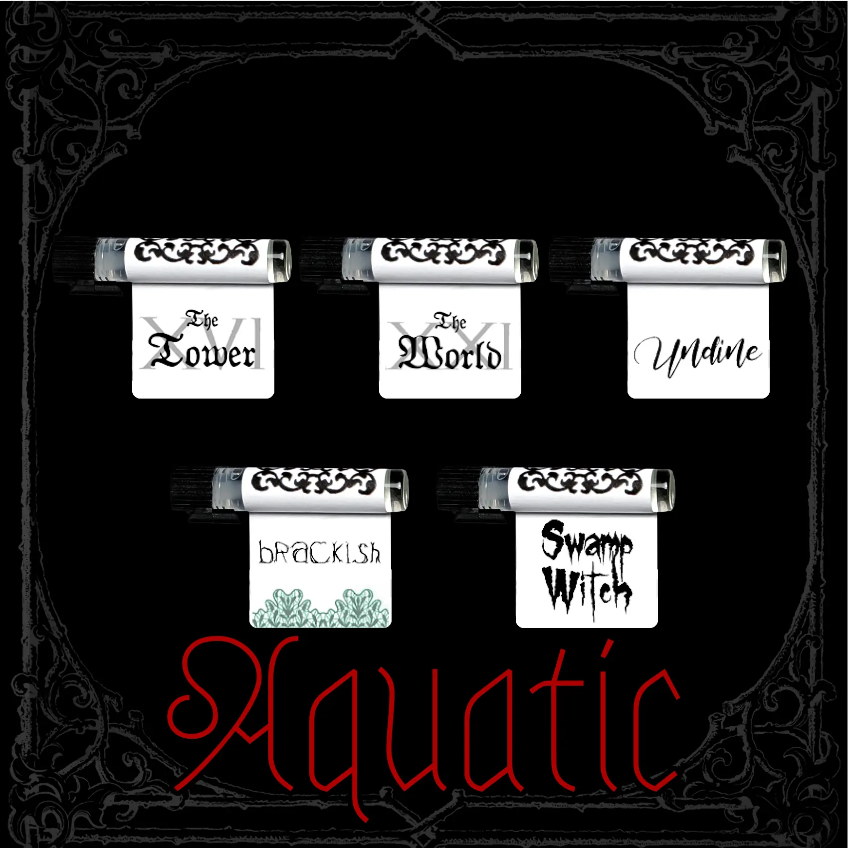 AQUATIC Perfume Oil Sample Pack