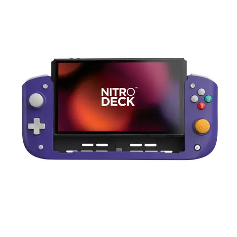 Nitro Deck for Switch & OLED Switch - Professional Switch Controller  - No Stick Drift - Enhanced Comfort - Low Latency - Programmable Buttons & more!