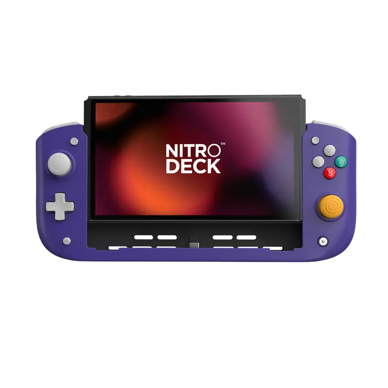Nitro Deck for Switch & OLED Switch - Professional Switch Controller  - No Stick Drift - Enhanced Comfort - Low Latency - Programmable Buttons & more!