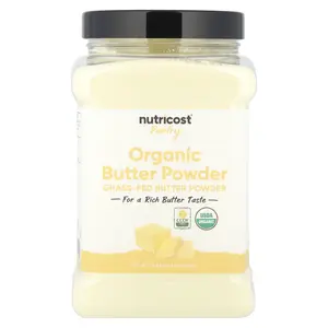 Nutricost Pantry, Organic Butter Powder, 24.3 oz (680 g)