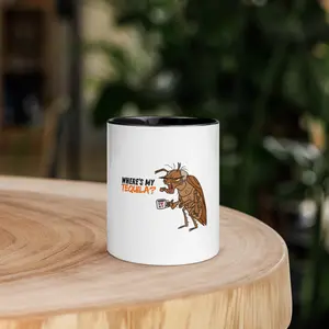 Croach's "Where's My Tequila?" Mug with Color Inside