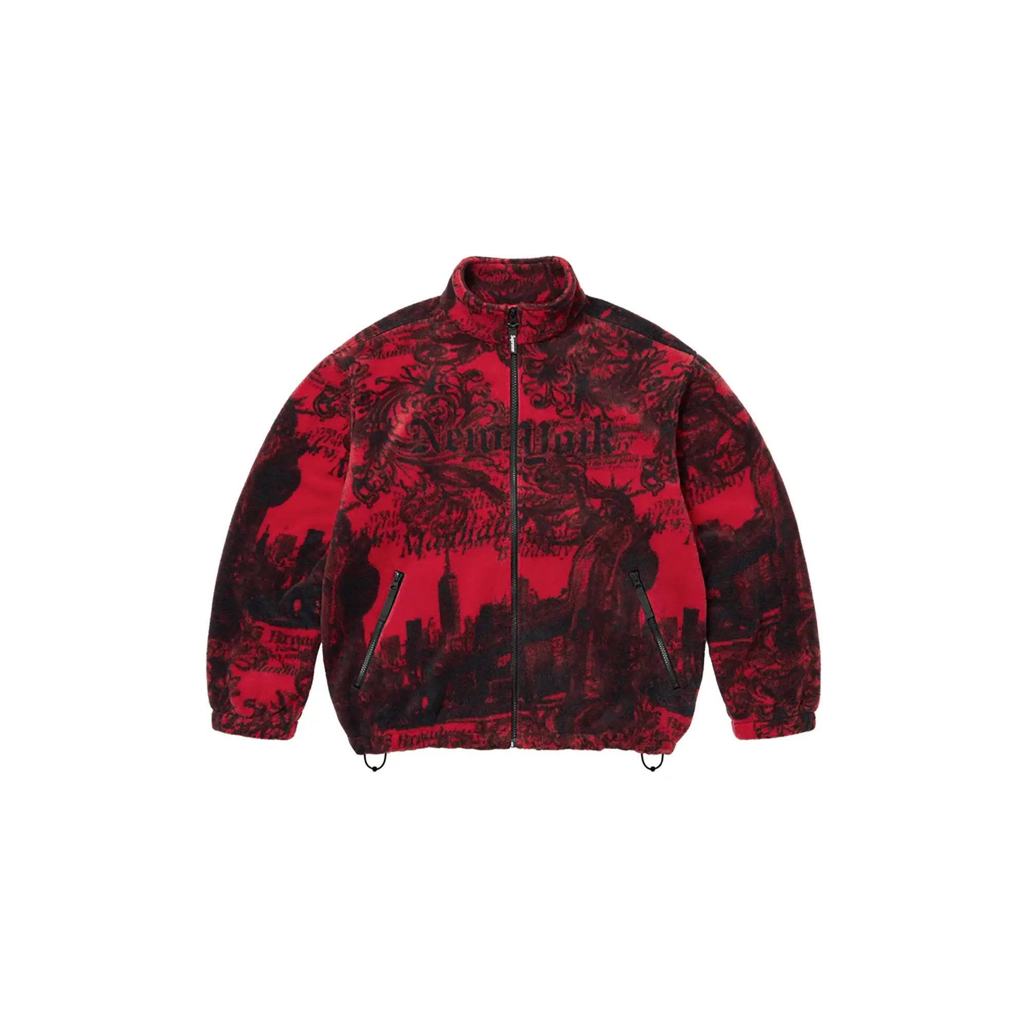 New York Fleece Jacket "FW25 - Red" SU26778