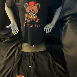 Shmoney Bear Short Set