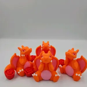 Valentines Day Charizard - Collectible Figurines - Unique Home Décor