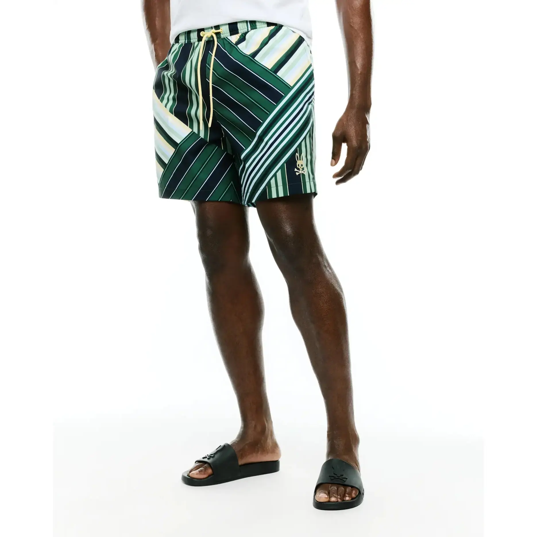 MEN'S DREW PRINT SWIM TRUNKS - MB1000101