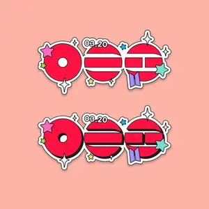 K-Pop Music Group Inspired Arirang Tour Stickers