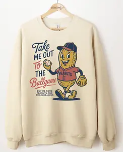 Baseball Peanut Graphic Top Baseball Peanut Graphic Top