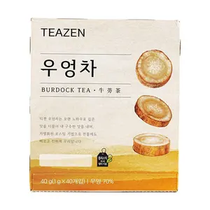 Teazen Burdock Root Tea 40g - Korean Healthy Herbal Drink, Natural Detox & Digestive Aid Teazen Burdock Root Tea 40g - Korean Healthy Herbal Drink, Natural Detox & Digestive Aid