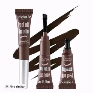Nk New York Peel-Off Brow Tint, Long-Lasting Eyebrow Color, 0.18 oz