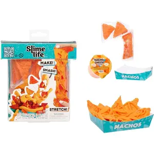 Slime Life Nachos DIY Slime Kit - Unboxing Ingredients to Make, Smash, and Stretch Your Food Slime, Ages 8+