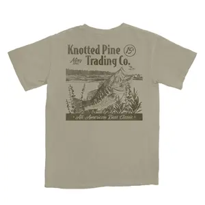 Bass Classics-Sandstone Comfort Colors Cotton Tshirt Cotton