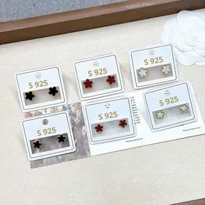 Zyrono lucky earrings are plated with 18K gold and set with gemstones. Adjustable in size, this elegant piece of jewelry is perfect for everyday wear or special occasions, and makes a wonderful gift for women.