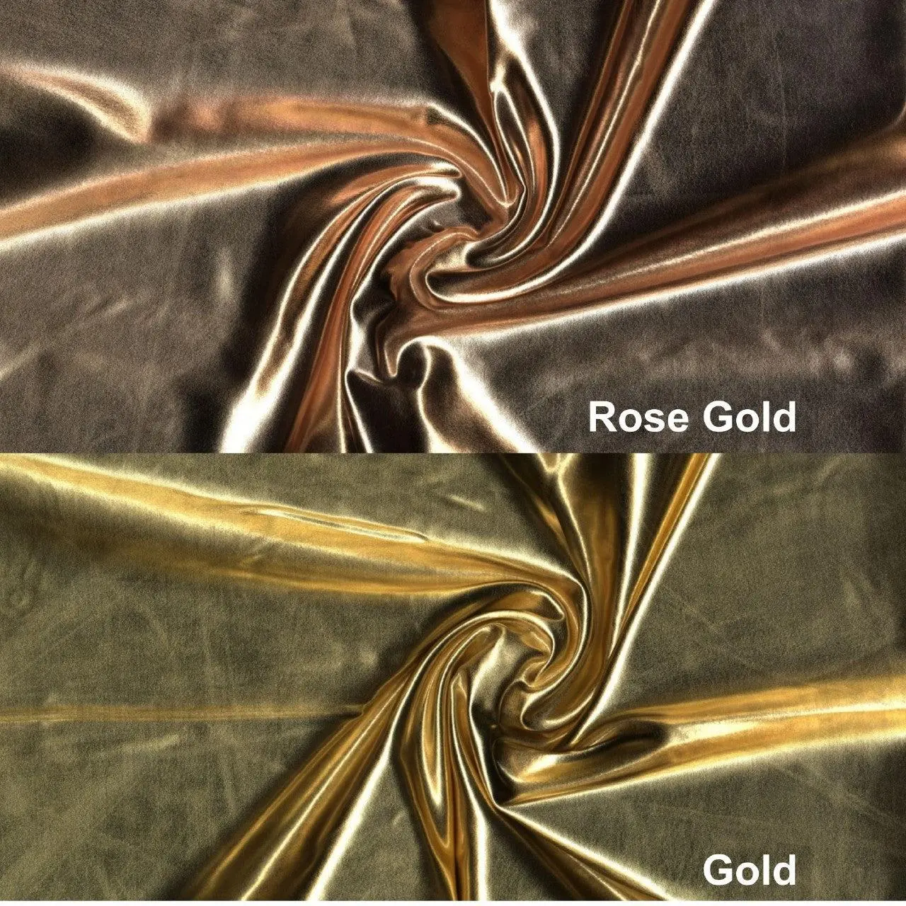 Lame Power Metallic Foil Knit Fabric by the Yard - Nylon Spandex Stretch Metallic Lame Shiny Fabric for Sewing Cosplay Dance Apparel