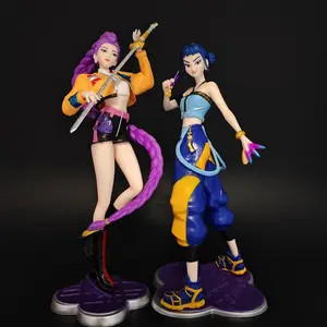 One Piece League of Legends K/DA Kai'Sa & Ahri Figure! Duo Statue for Gamers Stunning Kai'Sa x Ahri Statue! Perfect Gaming Desk Decor The Ultimate Gift for Gamers