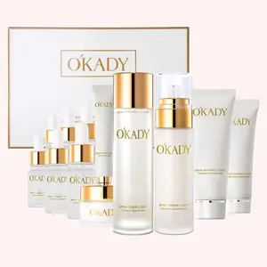 12-Piece Peptide Skincare Set for All Skin Types, Moisturizing Hydrating Serum Day & Night, Non-Irritating Firming Repair Liquid, Perfect Gift