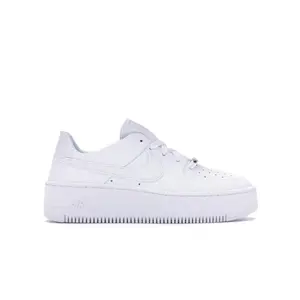 Nike Women's Air Force 1 Sage Low Triple White, from StockX